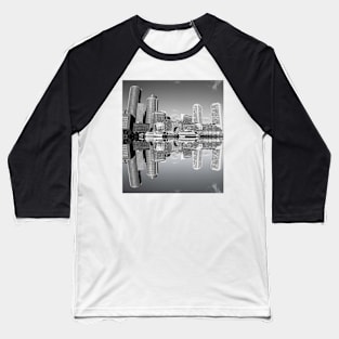 Boston (reflection) Baseball T-Shirt